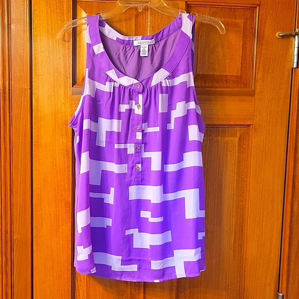 Womens Kenneth Cole reaction sleeveless tank size XL